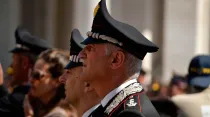 Policía italiana / Foto: Daniel Ibáñez (ACI Prensa)