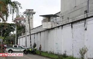 Exterior de la cu00e1rcel de Tuluu00e1. Cru00e9dito: EWTN Noticias (captura de video) 