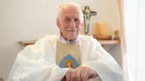 Cardenal Karlic en su cumpleaños 97. Crédito: Arzobispado de Paraná