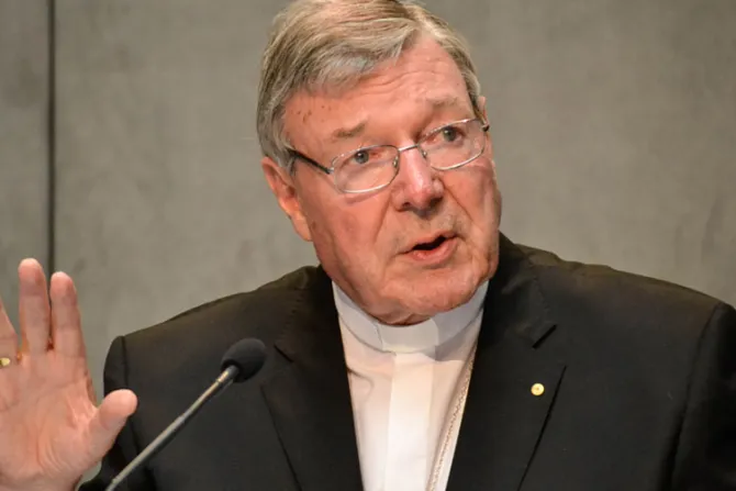 El Cardenal Pell expresa su sorpresa por la extensión de la criminalidad en el Vaticano