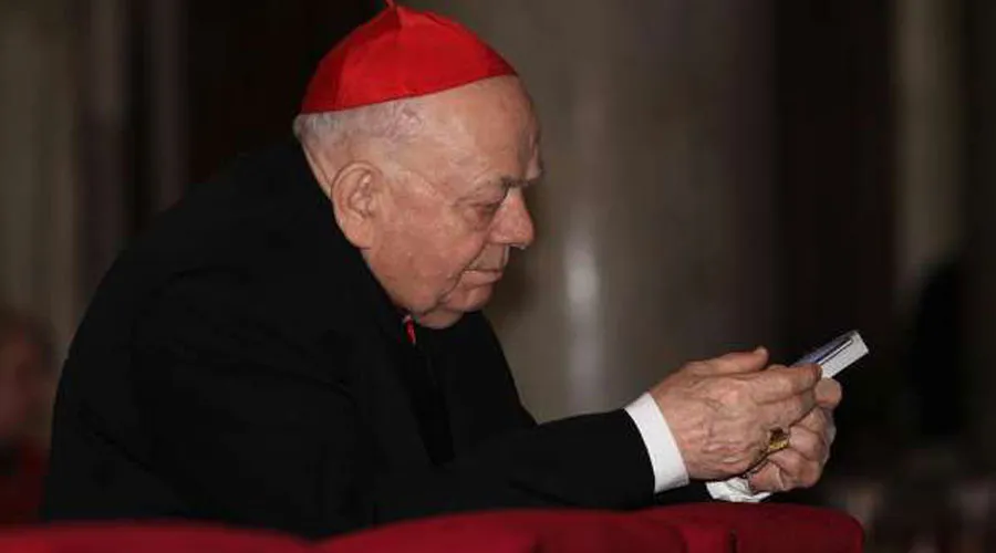 Cardenal Elio Sgreccia. Foto: ACI Prensa?w=200&h=150