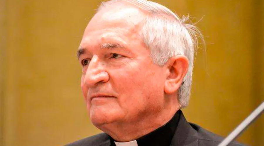 Mons. Silviano Maria Tomasi, delegado especial de la Orden de Malta. Foto: Daniel Ibáñez / ACI Prensa