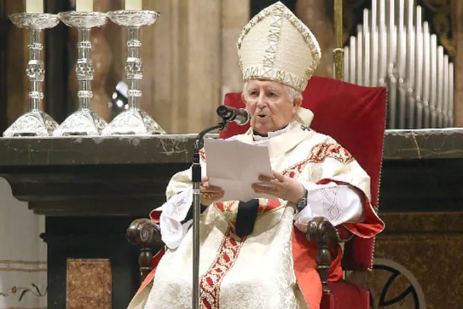 Cardenal pide usar “la fuerza de la oración” ante la “paz amenazada” en el mundo