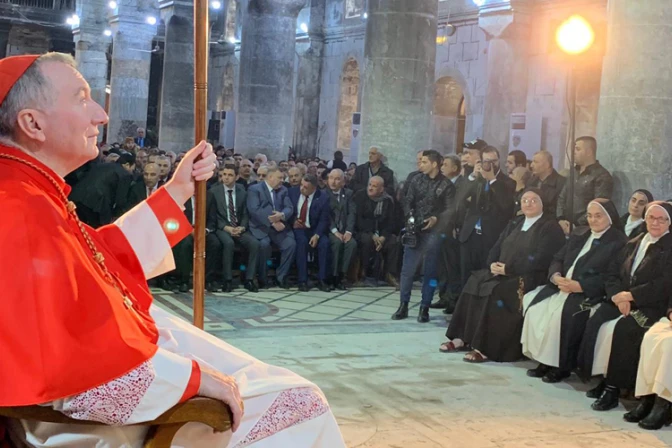 Cardenal Parolin asegura en Irak que el perdón es la base de la reconciliación