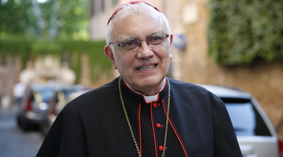 El Cardenal Baltazar Porras en un momento de la entrevista con ACI Prensa. Foto: Daniel Ibáñez / ACI Prensa?w=200&h=150