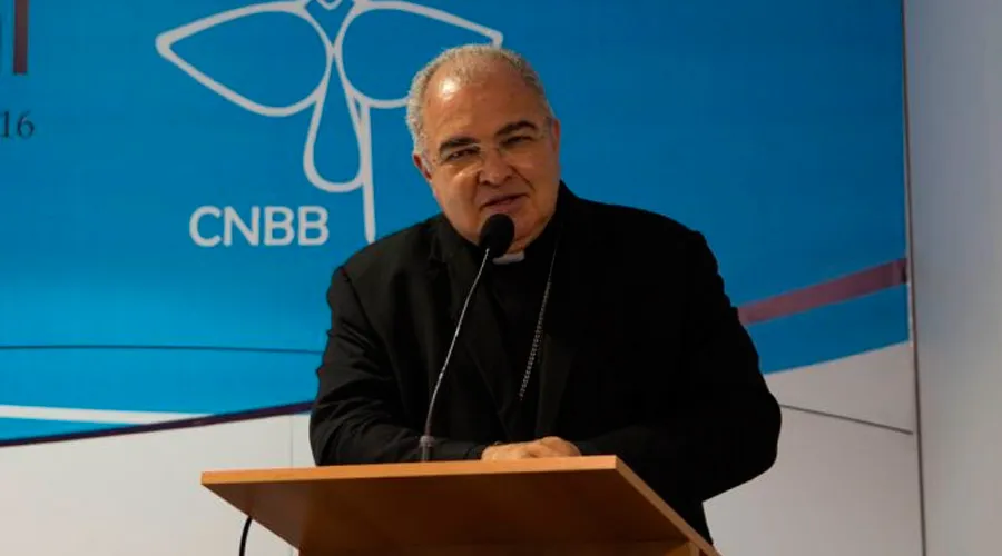 Foto: El Cardeal Orani Tempesta en conferencia de prensa sobre Olimpiadas y Paraolimpiadas 2016 / Crédito: CNBB?w=200&h=150