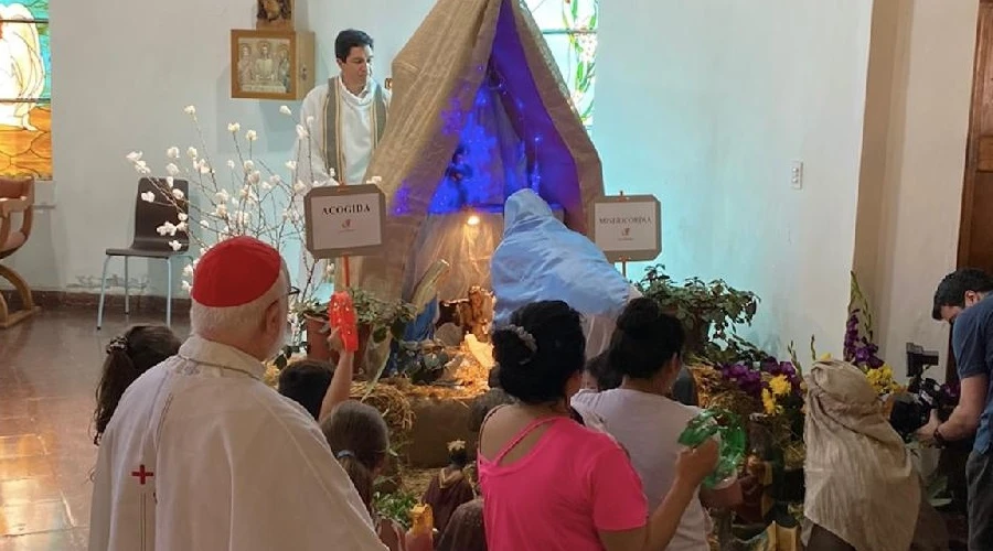El Cardenal Au00f3s celebru00f3 junto a mujeres presas en el penal de San Joaquu00edn. Cru00e9dito: Conferencia Episcopal de Chile?w=200&h=150