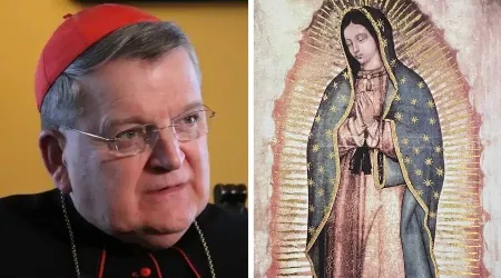 Eduardo Verástegui encomienda salud de Cardenal Burke a la Virgen de Guadalupe