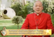 Cardenal Juan Luis Cipriani / Foto: Captura de Youtube