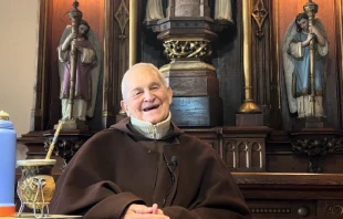 Fray Luis Dri. Cru00e9dito: Captura EWTN 