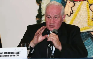 Cardenal Marc Ouellet. Cru00e9dito: Eduardo Berdejo / ACI Prensa 