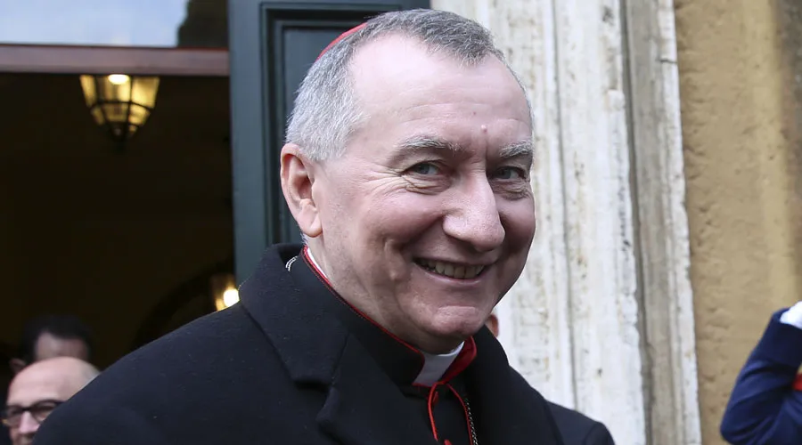 Cardenal Pietro Parolin. Crédito: Bohumil Petrick / ACI