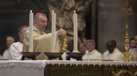 Cardenal Parolin recuerda en Irak a Santos Inocentes “sacrificados por el nombre de Jesús”