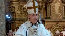Cardenal Mario Aurelio Poli. Crédito: Captura de Youtube Homilías Catedral