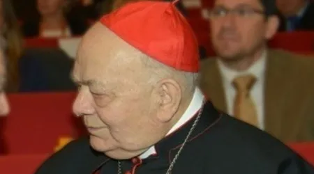 El Papa recuerda preciosa labor del Cardenal Sgreccia en defensa de la vida humana