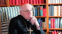 Cardenal Walter Brandmüller / Crédito: Bohumil Petrik - ACI Prensa