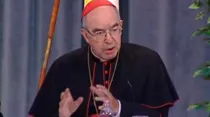 Cardenal Alfonso López Trujillo / Foto: Captura de pantalla (Video Action Institute)