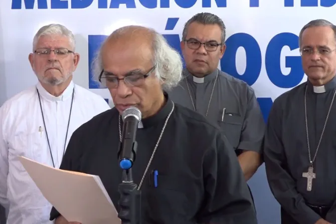 Obispos de Nicaragua anuncian inicio de diálogo nacional para superar grave crisis