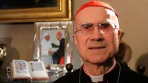 Cardenal Tarcisio Bertone. Foto Alan Holdren / ACI Prensa