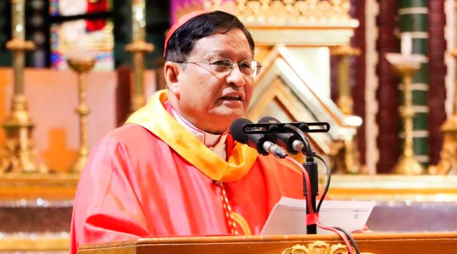 Cardenal Charles Bo. Crédito: Arquidiócesis de Yangon