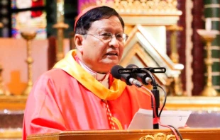 Cardenal Charles Bo. Cru00e9dito: Arquidiu00f3cesis de Yangon 