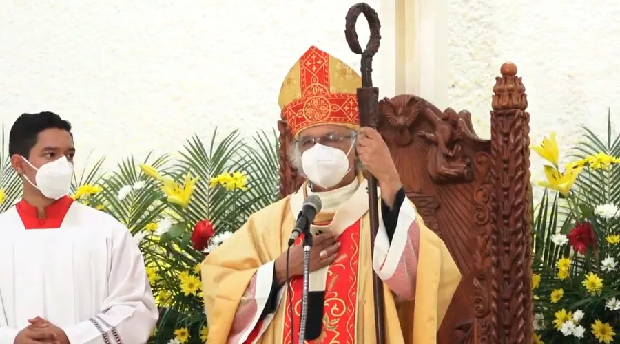 Cardenal Leopoldo Brenes. Crédito: Arquidiócesis de Managua