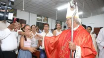 Cardenal Leopoldo Brenes. Crédito: Facebook Arquidiócesis de Managua / Lázaro Guitérrez