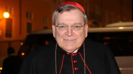 Cardenal Burke celebrará Misa tradicional en Santuario de Guadalupe tras mejora de COVID