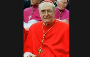 Cardenal Agostino Cacciavillan. Cru00e9dito: Oficina de Prensa del Vaticano 