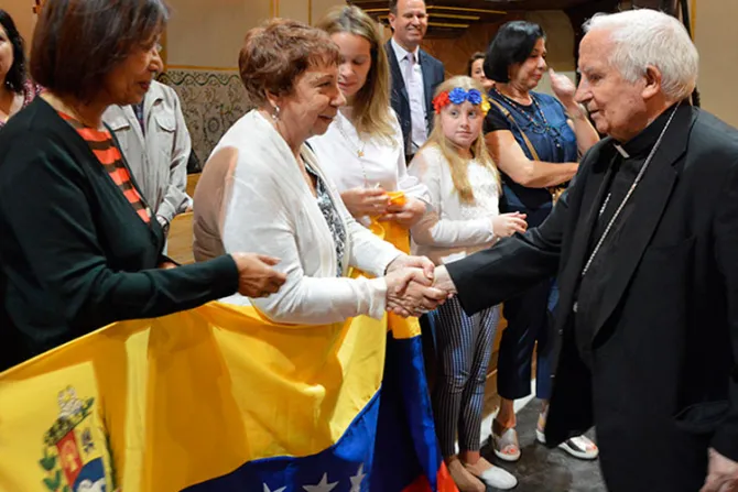Cardenal Cañizares: Venezuela sufre con un régimen contrario enteramente a Dios
