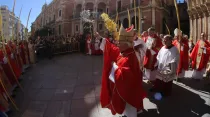 Cardenal Antonio Can?izares durante el Domingo de Ramos / Foto:  Javier Peiró (AVAN)