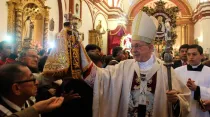 El Cardenal Cipriani en la Misa por la Virgen del Carmen. Crédito: Arzobispado de Lima