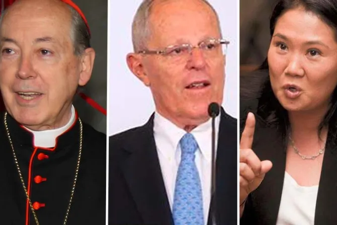 Cardenal Cipriani facilitará diálogo entre Presidente del Perú y Keiko Fujimori