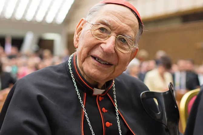 Tristeza del Papa por muerte del Cardenal suizo George Cottier