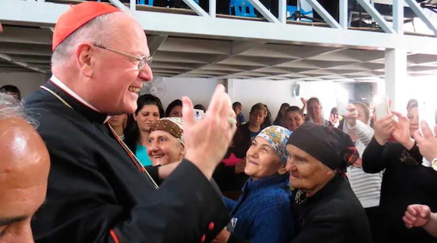 Foto: El Cardenal Dolan visita Irak / Crédito: Elise Harris ACI Prensa?w=200&h=150
