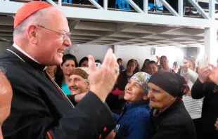 Foto: El Cardenal Dolan visita Irak / Crédito: Elise Harris ACI Prensa 