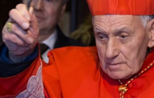 Cardenal Ernest Simoni / Foto: Daniel Ibu00e1u00f1ez (ACI Prensa) 
