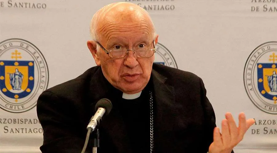 Cardenal Ricardo Ezzati / Crédito: Comunicaciones Arzobispado de Santiago