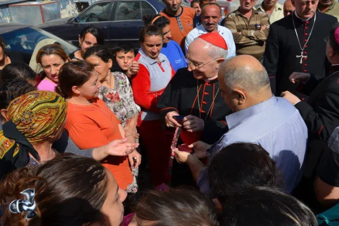 Visita del Cardenal Filoni a Irak en Semana Santa expresa cercanía del Papa Francisco