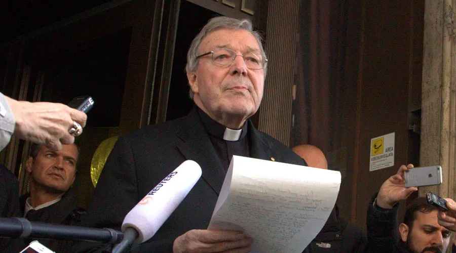 Cardenal George Pell. Foto: Alexey Gotovsky / ACI Prensa?w=200&h=150