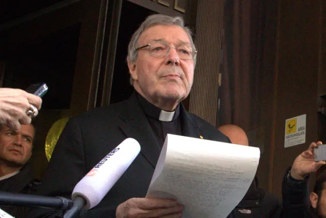 Vaticano se pronuncia sobre sentencia contra Cardenal George Pell por denuncia de abusos