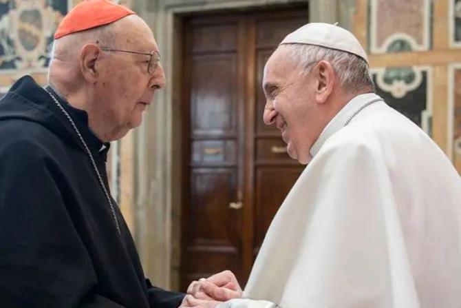 Pésame del Papa por muerte del Cardenal que hizo meditación en cónclave de 2013