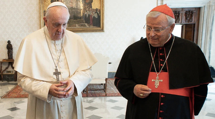 Imagen referencial. Cardenal Gualtiero Bassetti con el Papa Francisco. Foto: Vatican Media?w=200&h=150