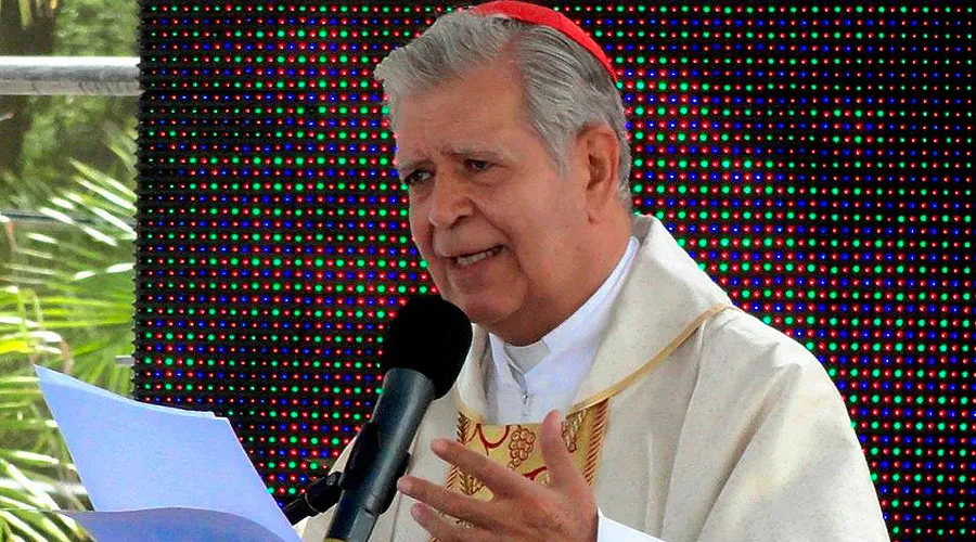Cardenal Jorge Urosa / Foto: Facebook CEV
