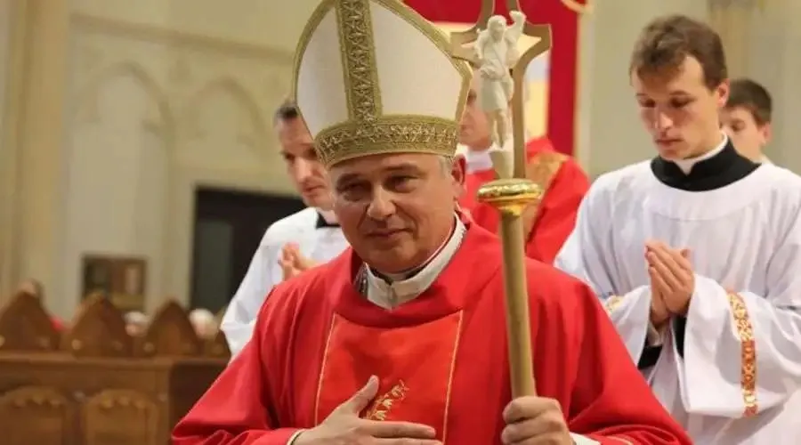 Cardenal Konrad Krajewski. Foto: Conferencia Episcopal de Polonia