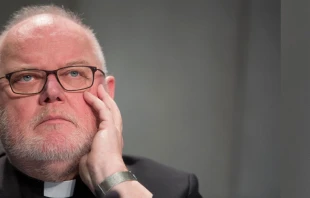 Cardenal Reinhard Marx. Cru00e9dito: Daniel Ibu00e1u00f1ez / ACI Prensa 