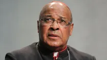 Cardenal Wilfrid Napier, Arzobispo de Durban en Sudáfrica. Foto: Daniel Ibáñez (ACI Prensa)