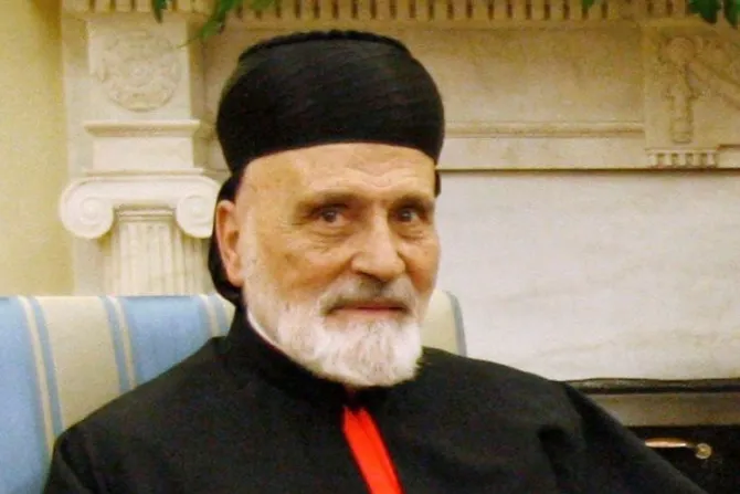 El Papa muestra su pesar por el fallecimiento del Patriarca Emérito de los Maronitas