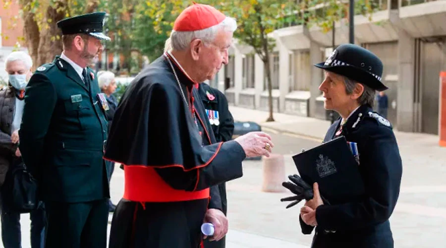 El Cardenal Vincent Nichols y Cressida Dick. Crédito: Mazur/cbcew.org.uk?w=200&h=150