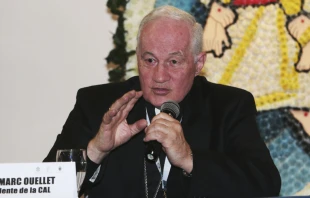 Cardenal Marc Ouellet. Foto: Eduardo Berdejo / ACI Prensa 